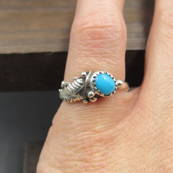 Size 6.25 Sterling Silver Lucy C Floral Stone Ring - Picture 4 of 8